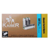 Патрон светозвукового действия Kaiser 9 мм P.A.K. Nickel Blank 50 штук