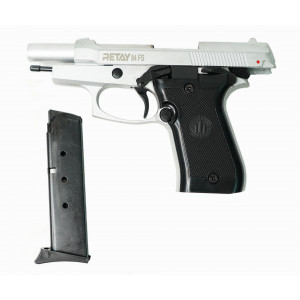 СХП Охолощенный пистолет Retay Mod 84 Beretta 84FS, кал. 9 мм, хром