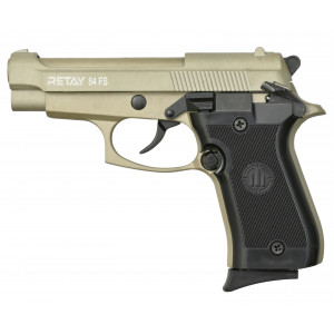 СХП Охолощенный пистолет Retay Mod 84 Beretta 84FS, кал. 9 мм, сатин