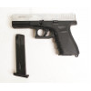 СХП Охолощенный пистолет Retay G19C Glock, кал. 9 мм, никель
