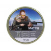 Пули Borner Match 4,5 мм, 0,58 грамм, 250 штук
